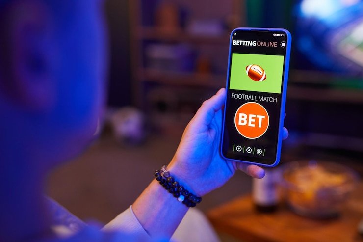 romo88 login Big Time Gaming multi-camera feed showing croupier, card shoe, and player betting positions in landscape mode